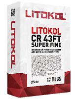 CR43FT Super Fine, 25 кг, Финишный тиксотропный ремонтный состав, Litokol